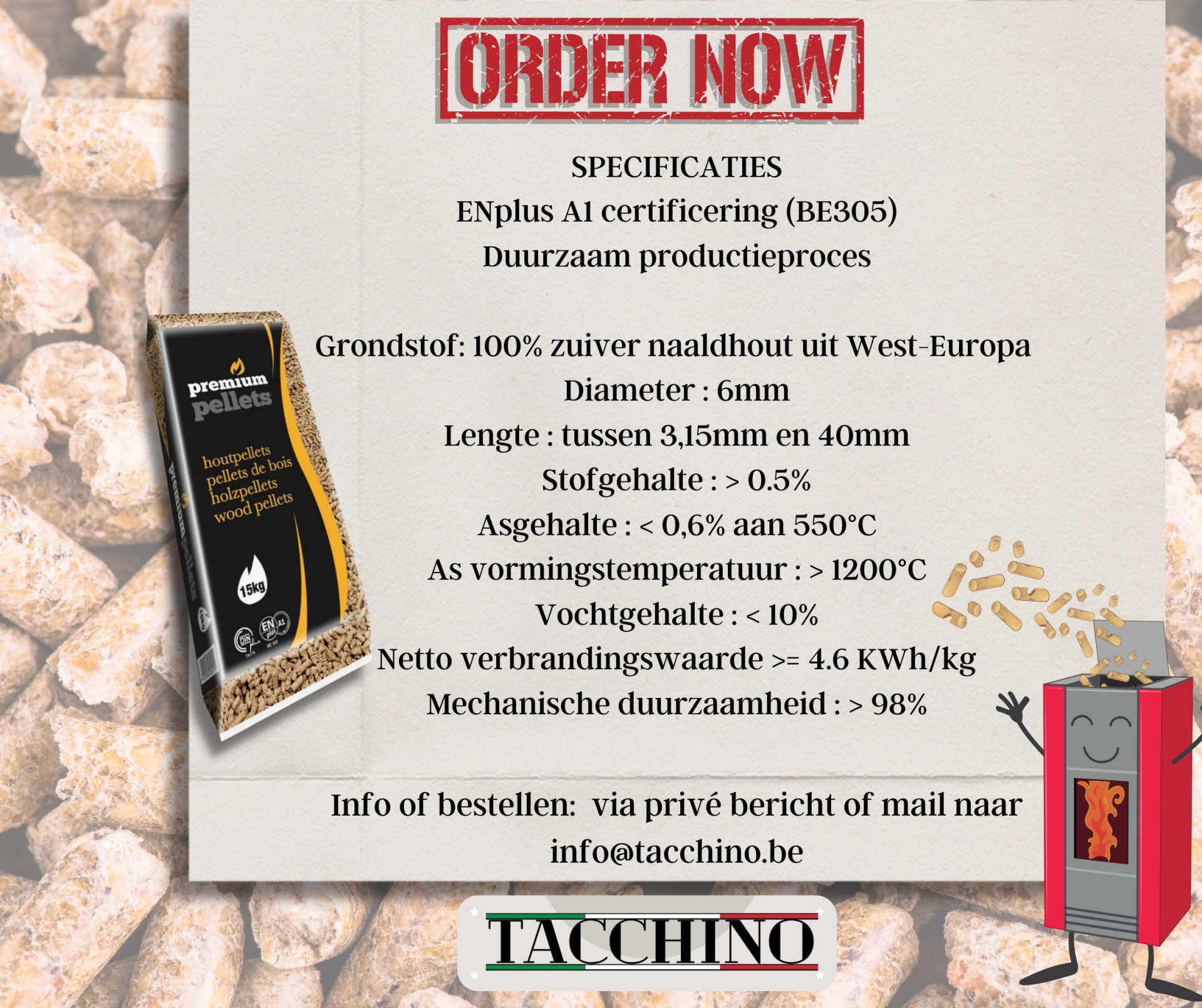 100% naaldhout pellets