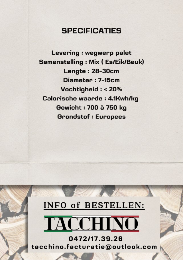 Winddroog Brandhout in box