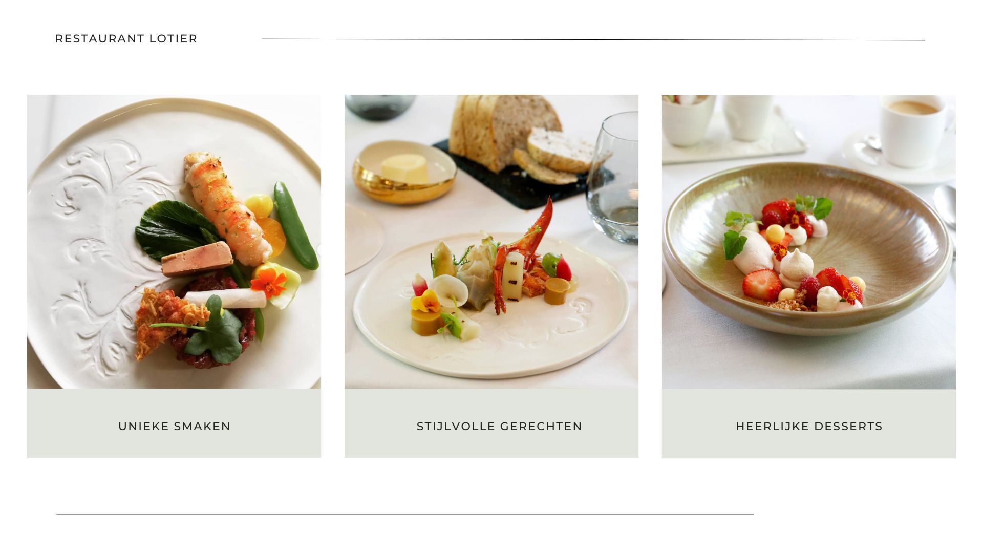 klassieke keuken met een twist in dit klasse restaurant in de kempen